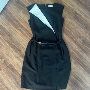 Black and white dress